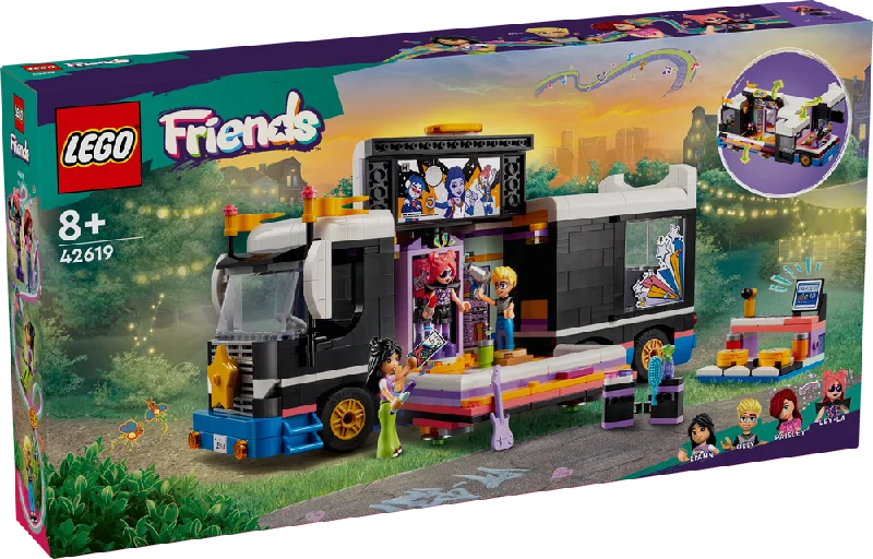 LEGO LEGO Friends Pop Star Music Tour Bus 42619