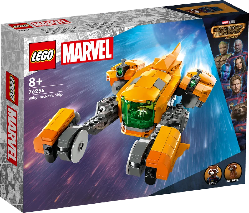 LEGO Marvel: Baby Rocket's Ship 76254