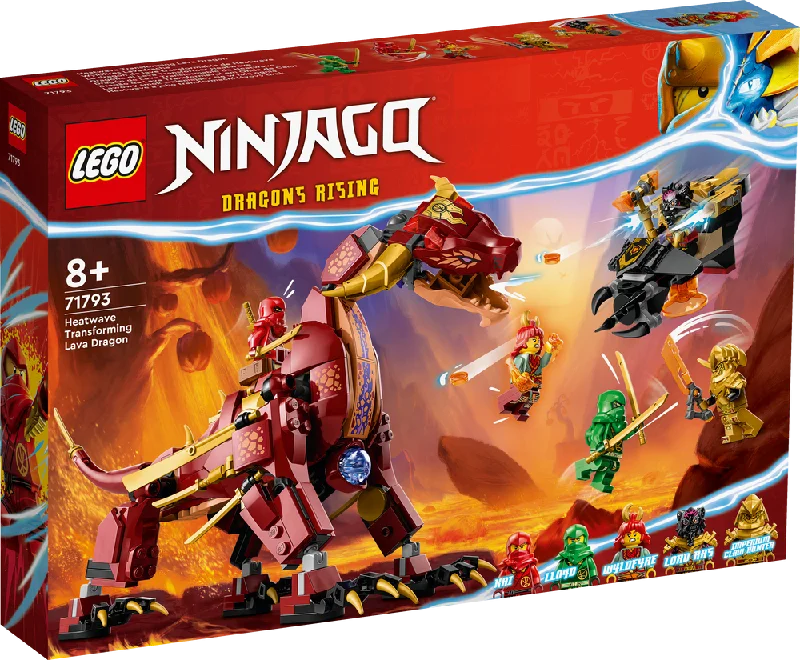 LEGO Ninjago Heatwave Transforming Lava Dragon 71793