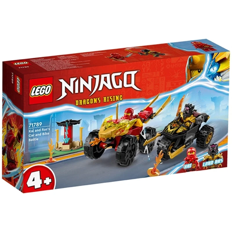 LEGO Ninjago: Kai and Ras's Car and Bike Battle