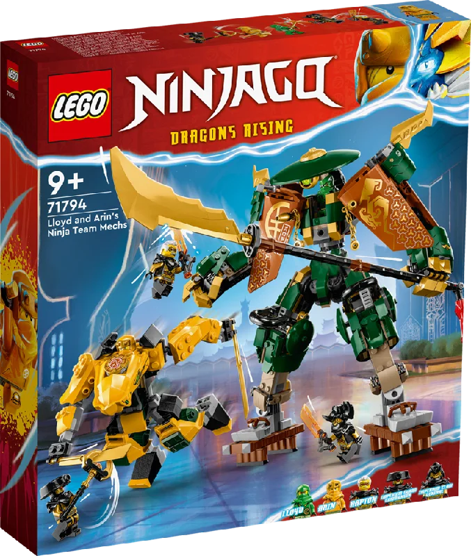 LEGO Ninjago Lloyd and Arin's Ninja Team Mechs 71794