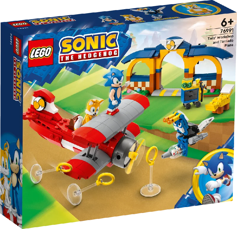 LEGO Sonic Tails' Workshop and Tornado Plane 76991