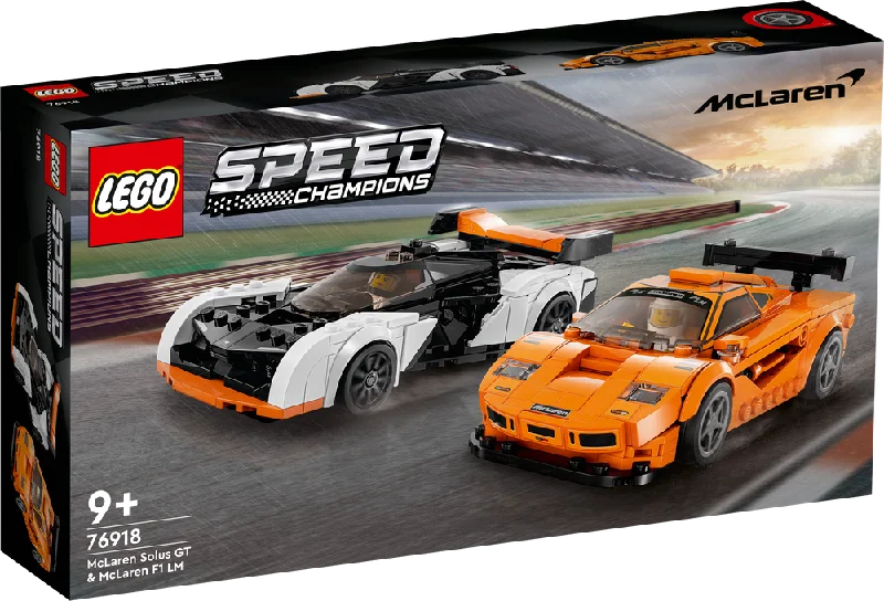 LEGO Speed Champions McLaren Solus GT & McLaren F1 LM 76918