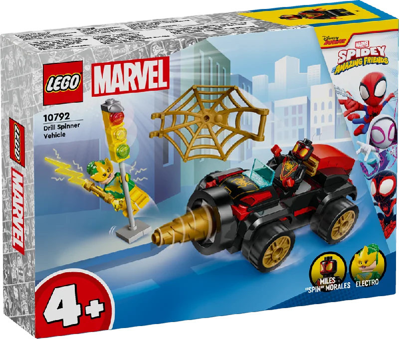 LEGO Spidey Drill Spinner Vehicle 10792