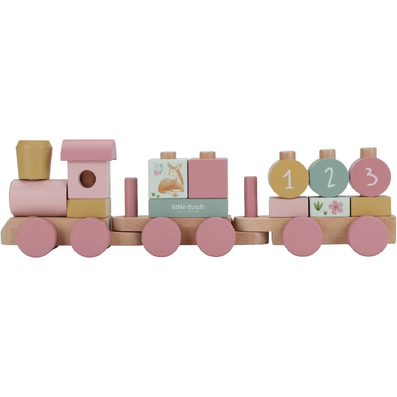 Little Dutch Fairy Garden Pink Stacking Train