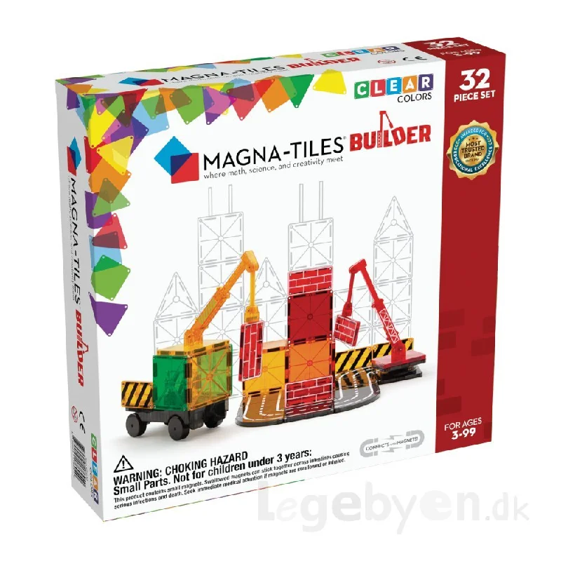 Magna-Tiles Builder 32-Piece Set