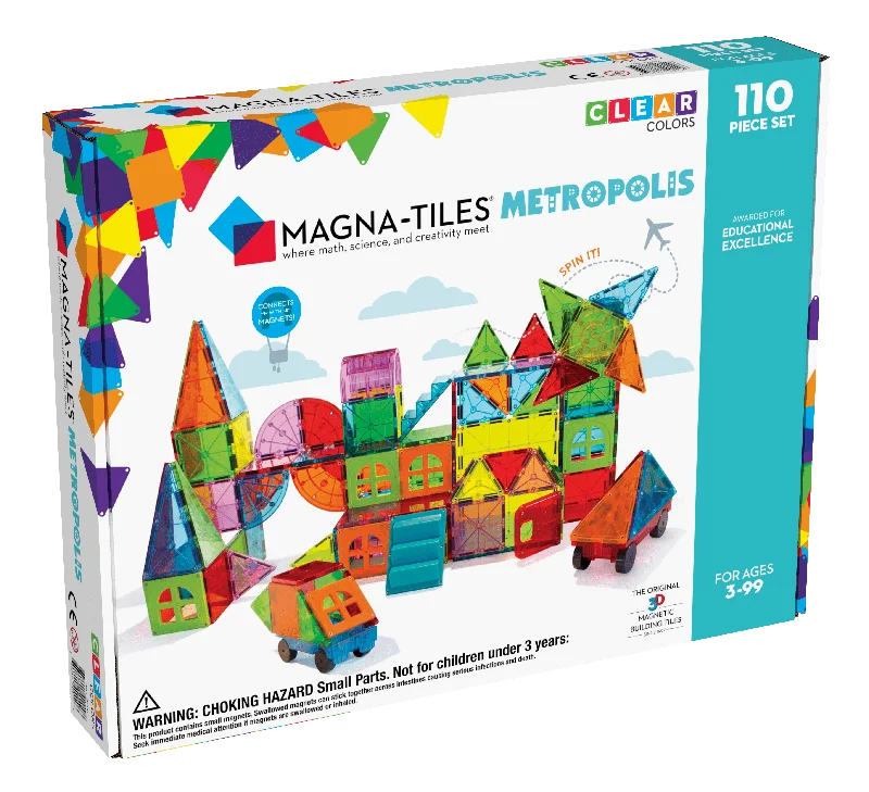 Magna-Tiles Metropolis 110-Piece Set