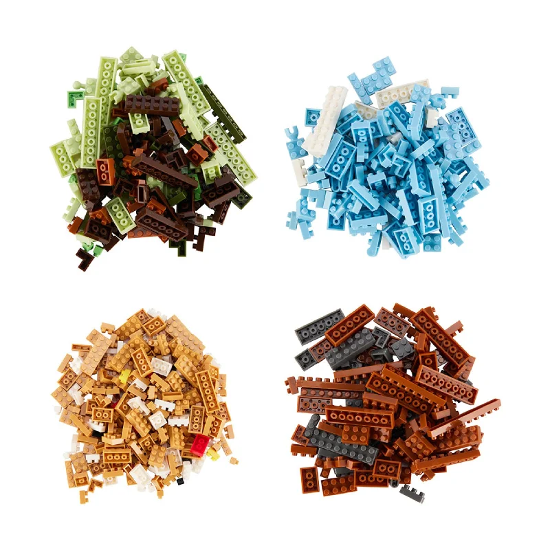 Mini Construction Blocks Set Animals Assorted