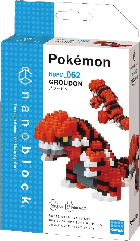 Nanoblock Pokémon Series: Groudon