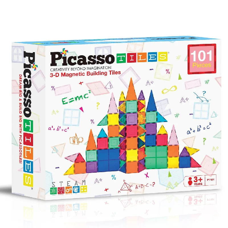 Picasso Tiles Picasso Tiles Magnetic Tiles set 101pcs