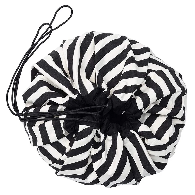 Play & Go Stripes Black Toy Storage Bag