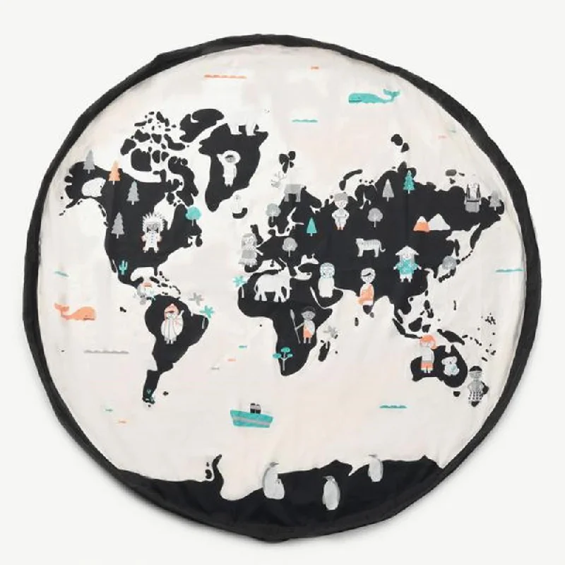 Play & Go Worldmap Toy Storage Bag