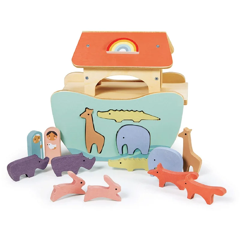 Tender Leaf Noah's Ark Sort Box - Small