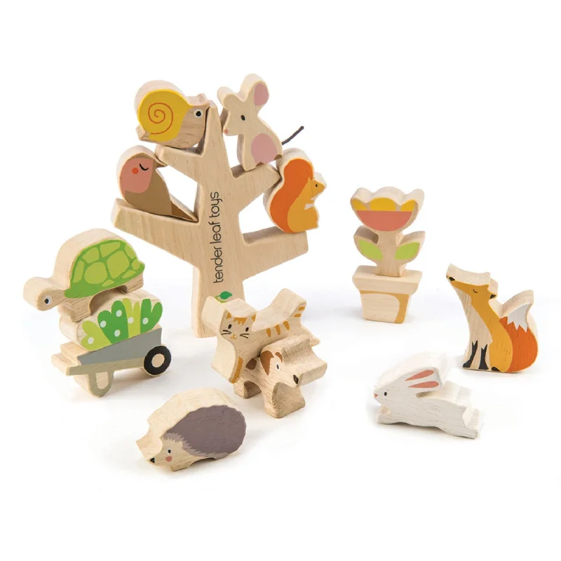 Tender Leaf Stable Animals - The garden