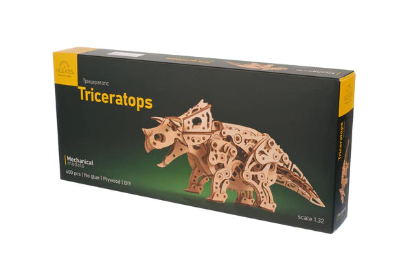 Wooden Triceratops