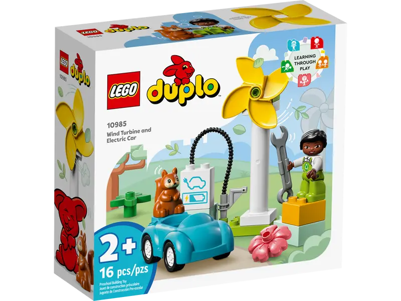 LEGO Duplo Wind Turbine and Electric Car